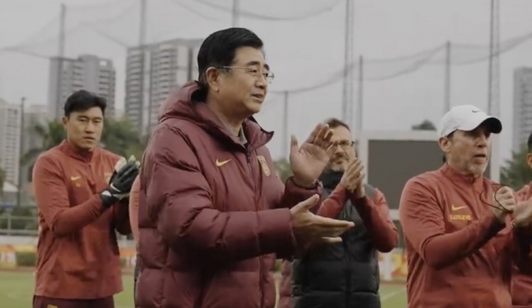  U20亞洲杯開(kāi)賽在即，足協(xié)主席宋凱探班U20國青隊