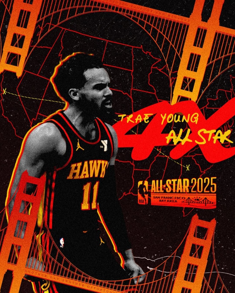  遞補入選全明星陣容！特雷-楊：生活中有些事比自己重要 4次啦