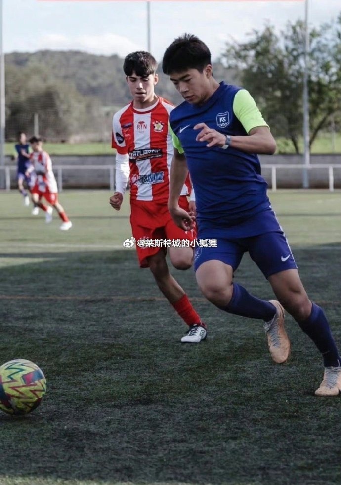  效力巴達洛納U16的中國球員汪修昊，入選西班牙加泰羅尼亞大區隊