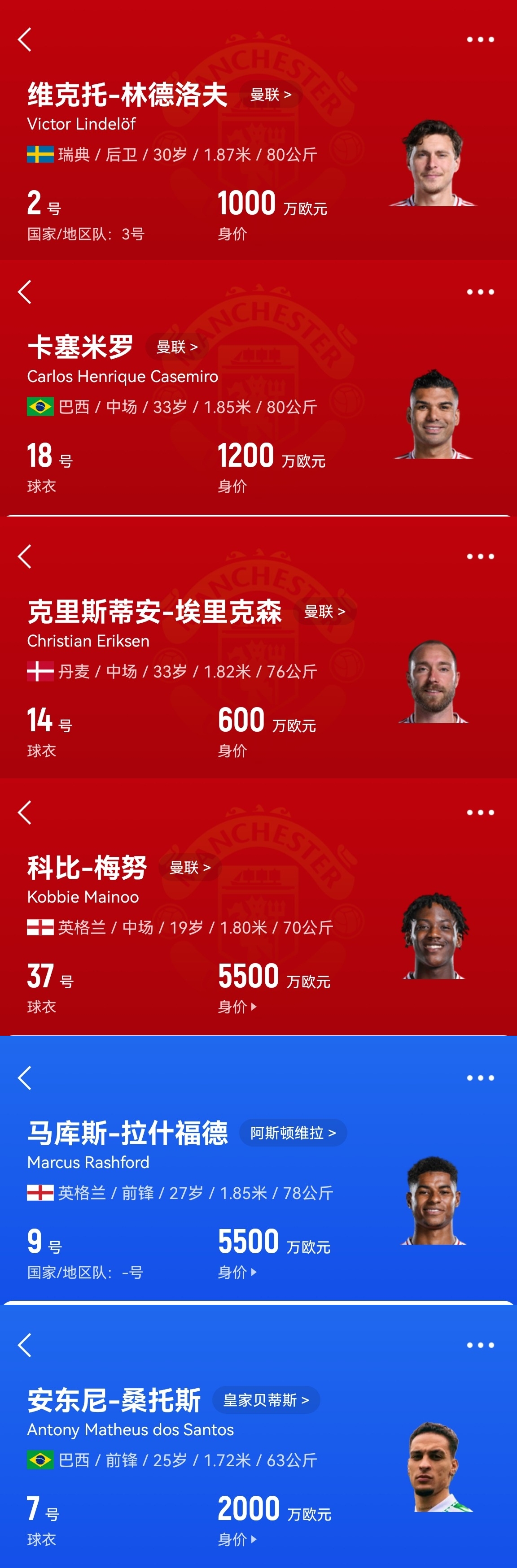  買(mǎi)誰(shuí)說(shuō)話(huà)！記者：曼聯(lián)套現拉什福德梅努等人，有信心投資頂級轉會(huì )