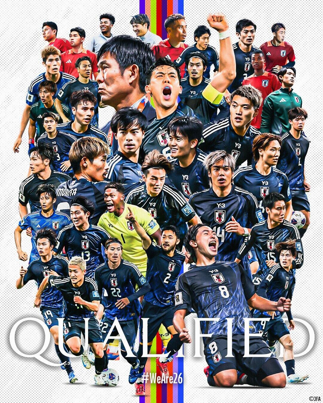  斷層領(lǐng)先！日本7輪6勝1平提前晉級世界杯，全球除東道主外首隊！