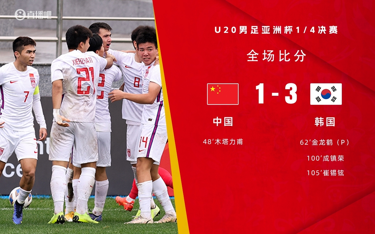  復仇！U22國足絕殺復仇韓國，2年前U20亞洲杯加時(shí)憾負無(wú)緣世青賽