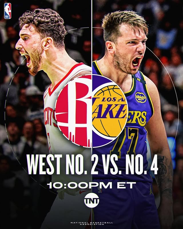  狂野西部焦點(diǎn)大戰！NBA官方發(fā)布火湖大戰海報：申京VS東契奇